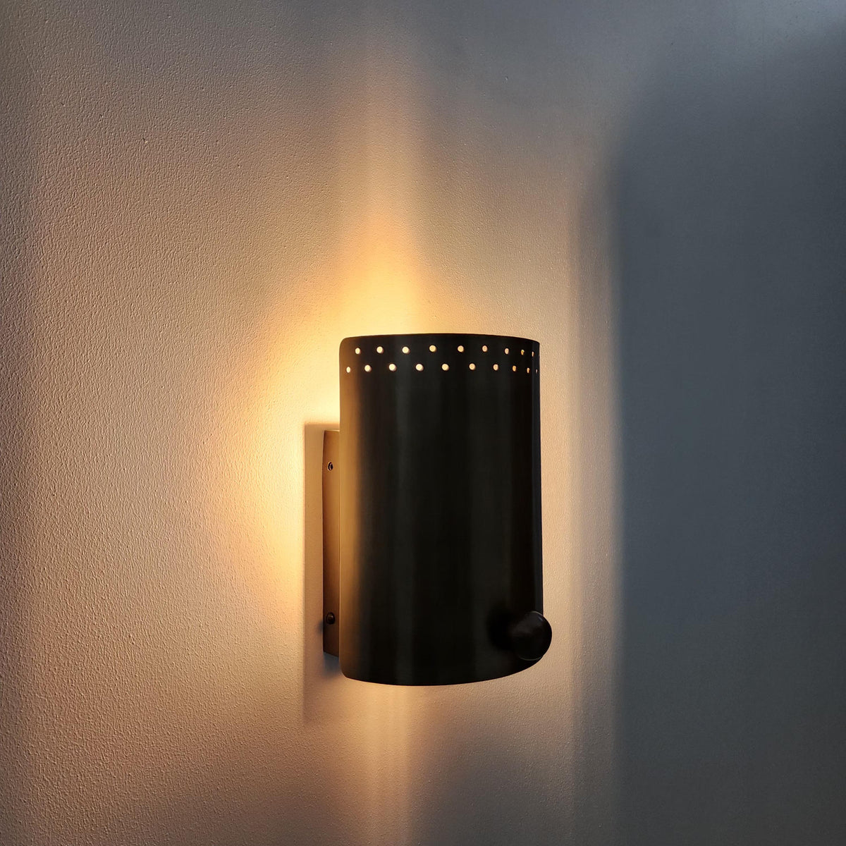 Artisan Made Brass Wall Sconce With Soft Ambient Glow - Ember Lighting
