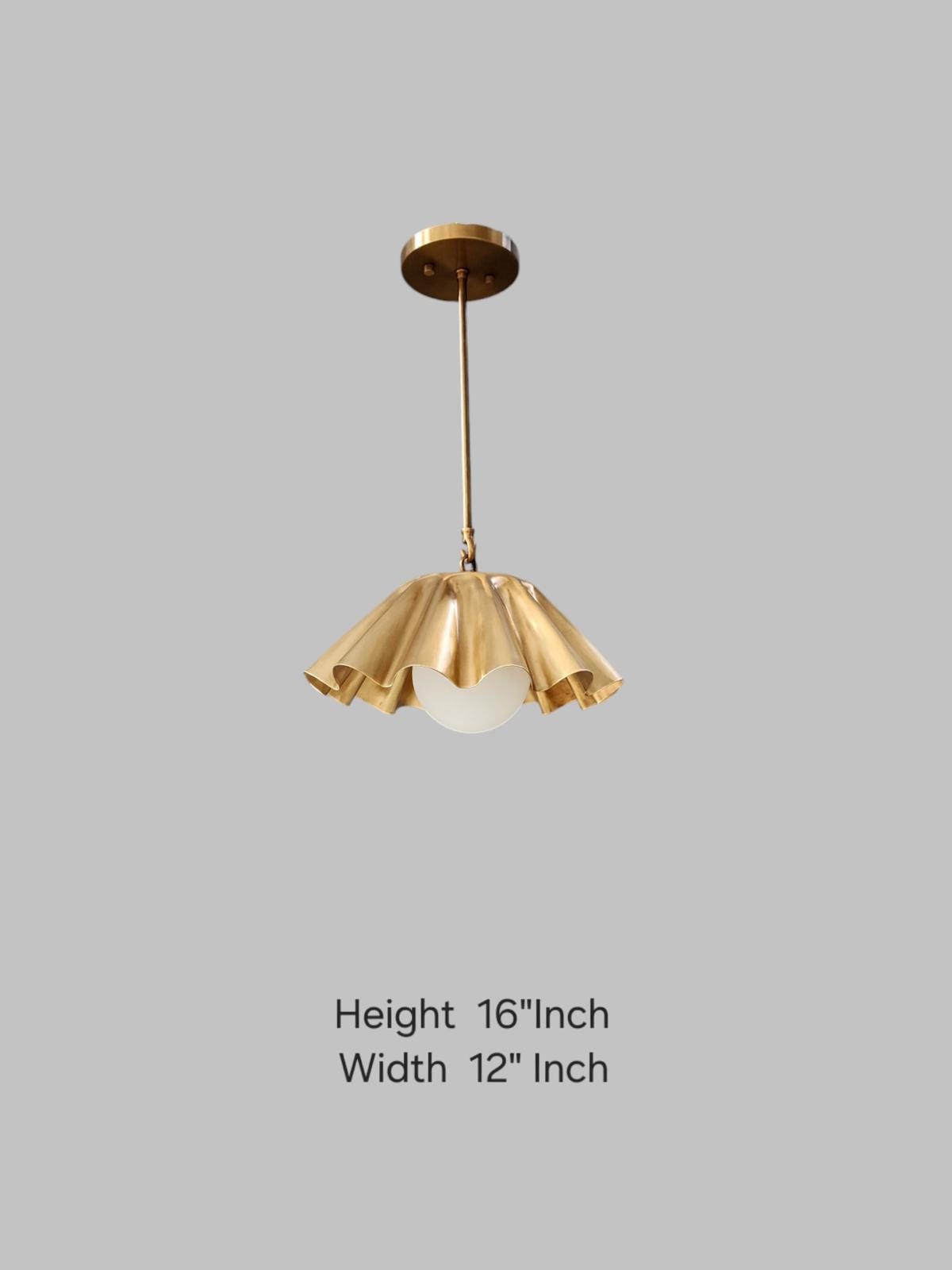 Brass Sputnik Flush Mount Ceiling Light - Ember Lighting