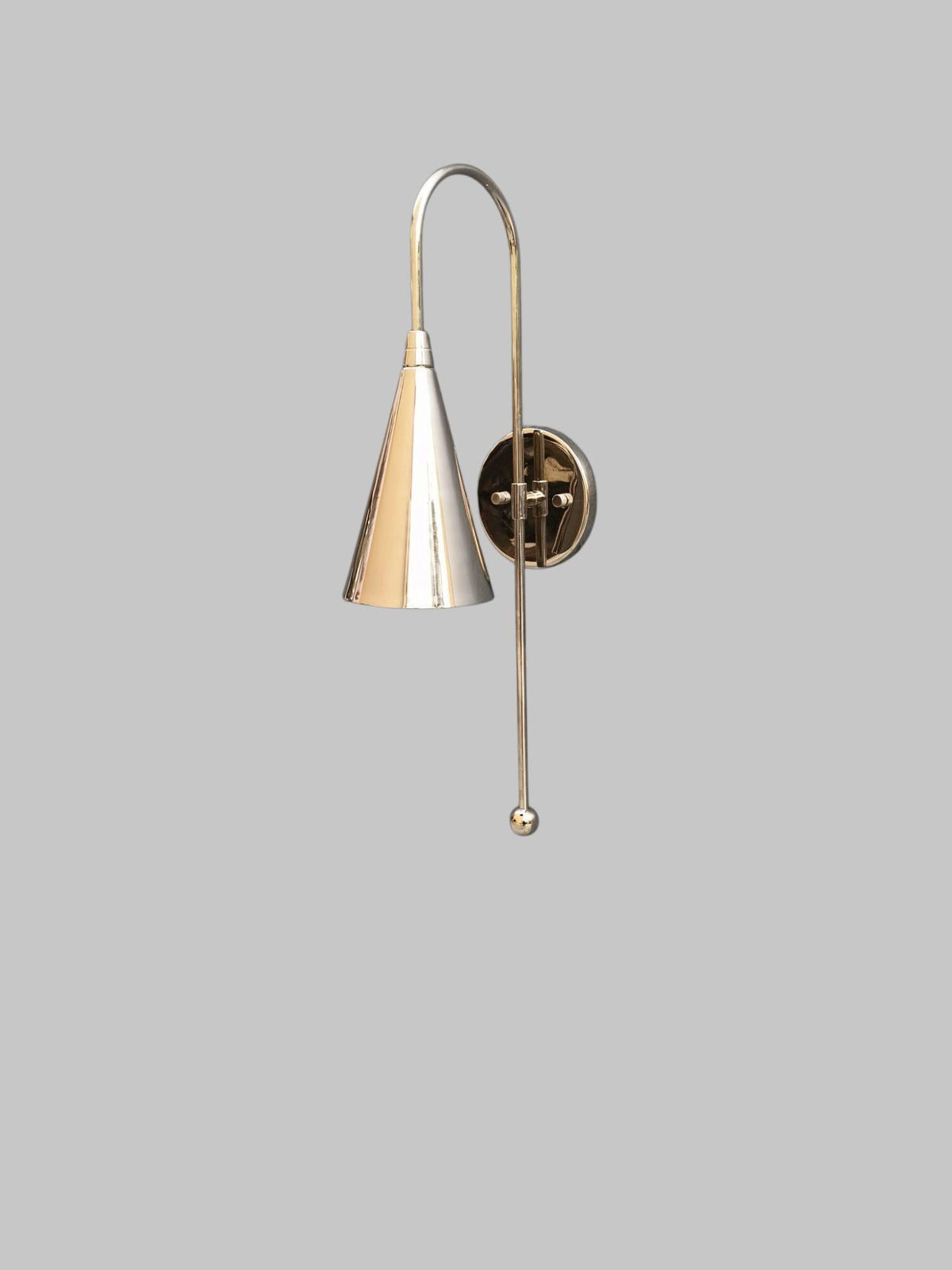 Contemporary Brass Wall Sconce | Ember Lighting