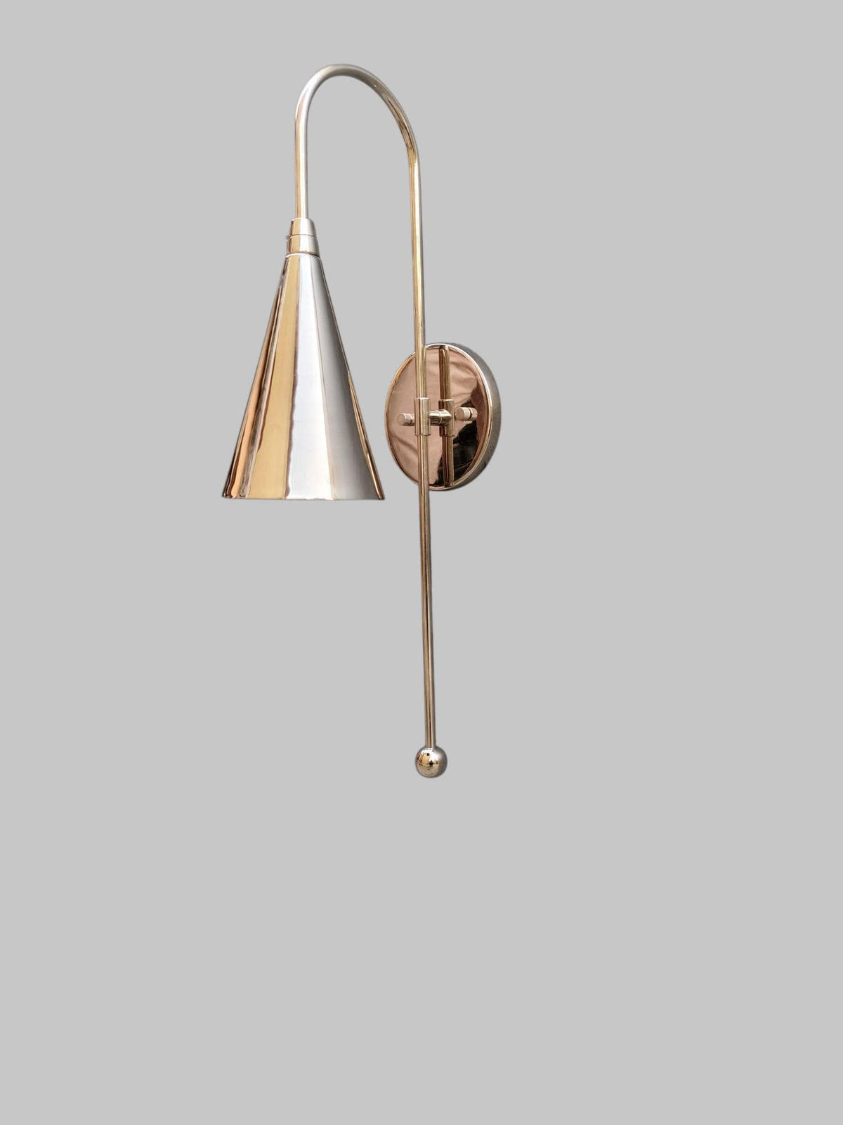 Elegant Bedroom Brass Wall Fixture | Ember Lighting