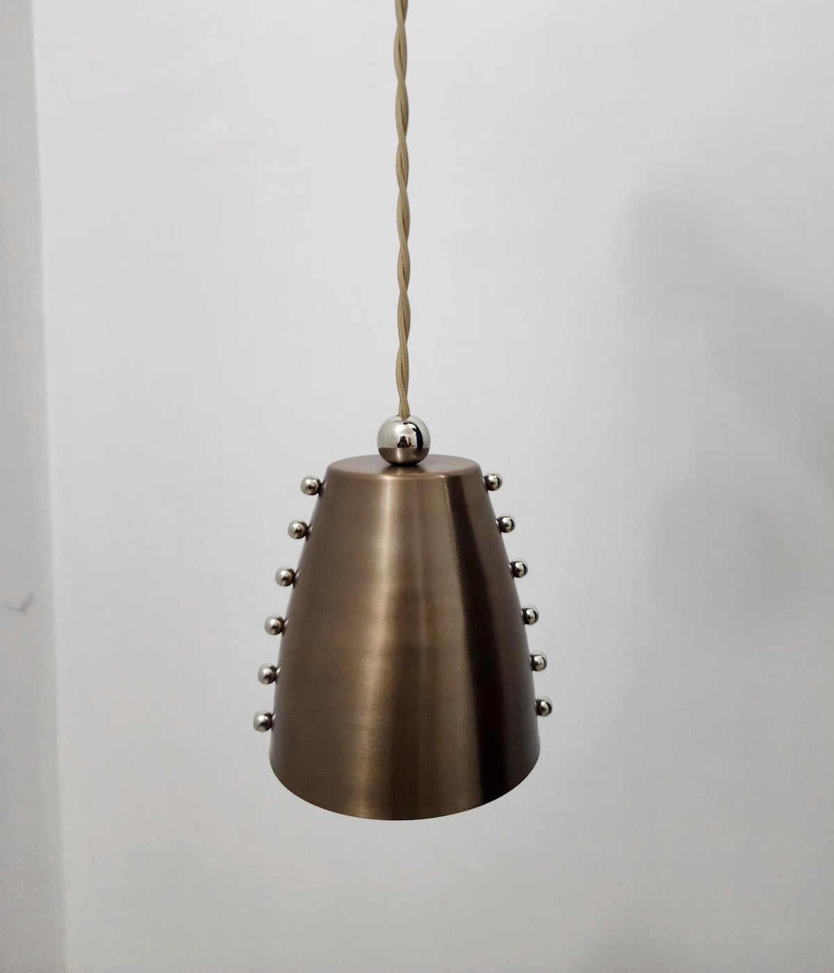 Handcrafted Antique Patina Brass Wall Sconce For Bedroom Lighting - Ember Lighting