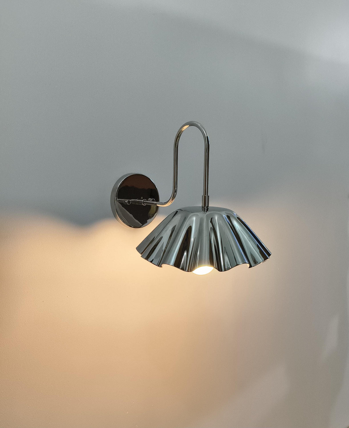 Handcrafted Fluted Brass Wall Light for Modern Home Decor | Ember Lighting