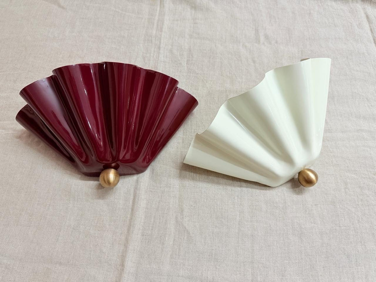 Handcrafted Half-Flower Brass Wall Sconce by Ember Lighting - Elegant Floral-Inspired Decorative Wall Light