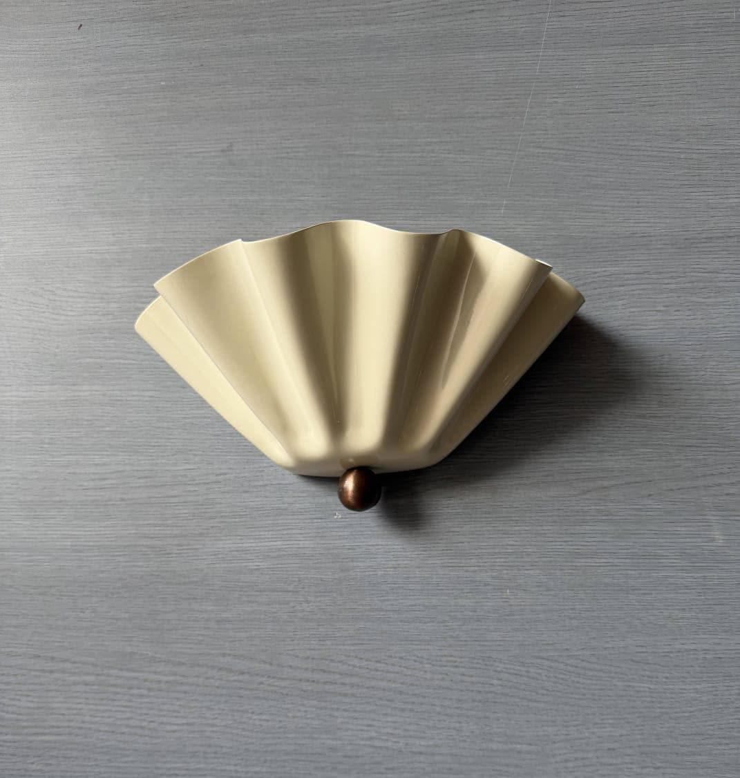 Handcrafted Half Flower Brass Wall Sconce - Ember Lighting