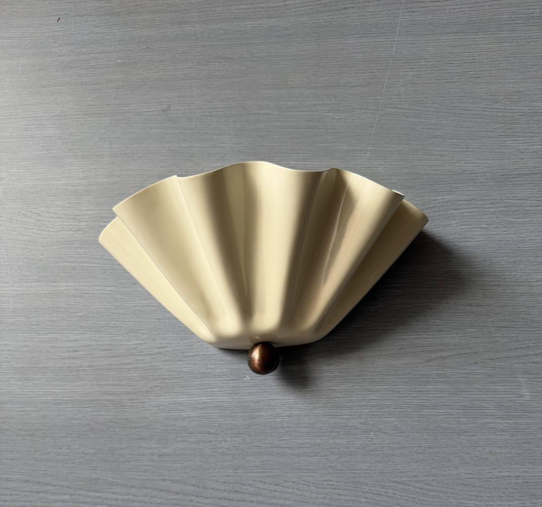 Handcrafted Half Flower Brass Wall Sconce - Ember Lighting