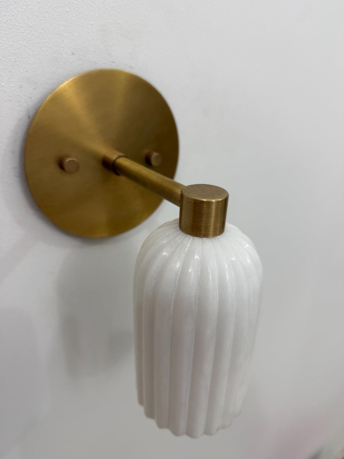 Handcrafted Marble Wall Sconce | Ember Lighting