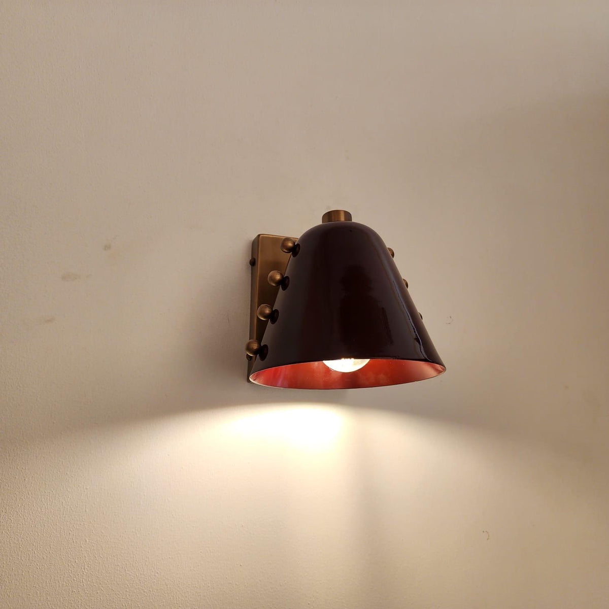 Handmade Brass Wall Light for Bedroom and Living Room - Ember Lighting