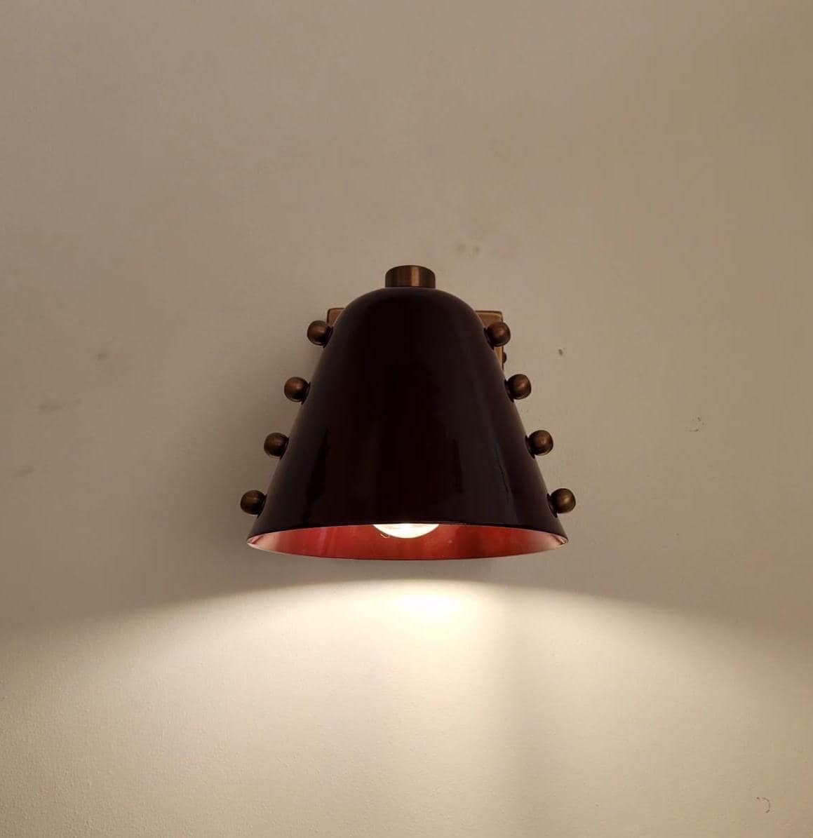 Handmade Brass Wall Light for Bedroom and Living Room - Ember Lighting