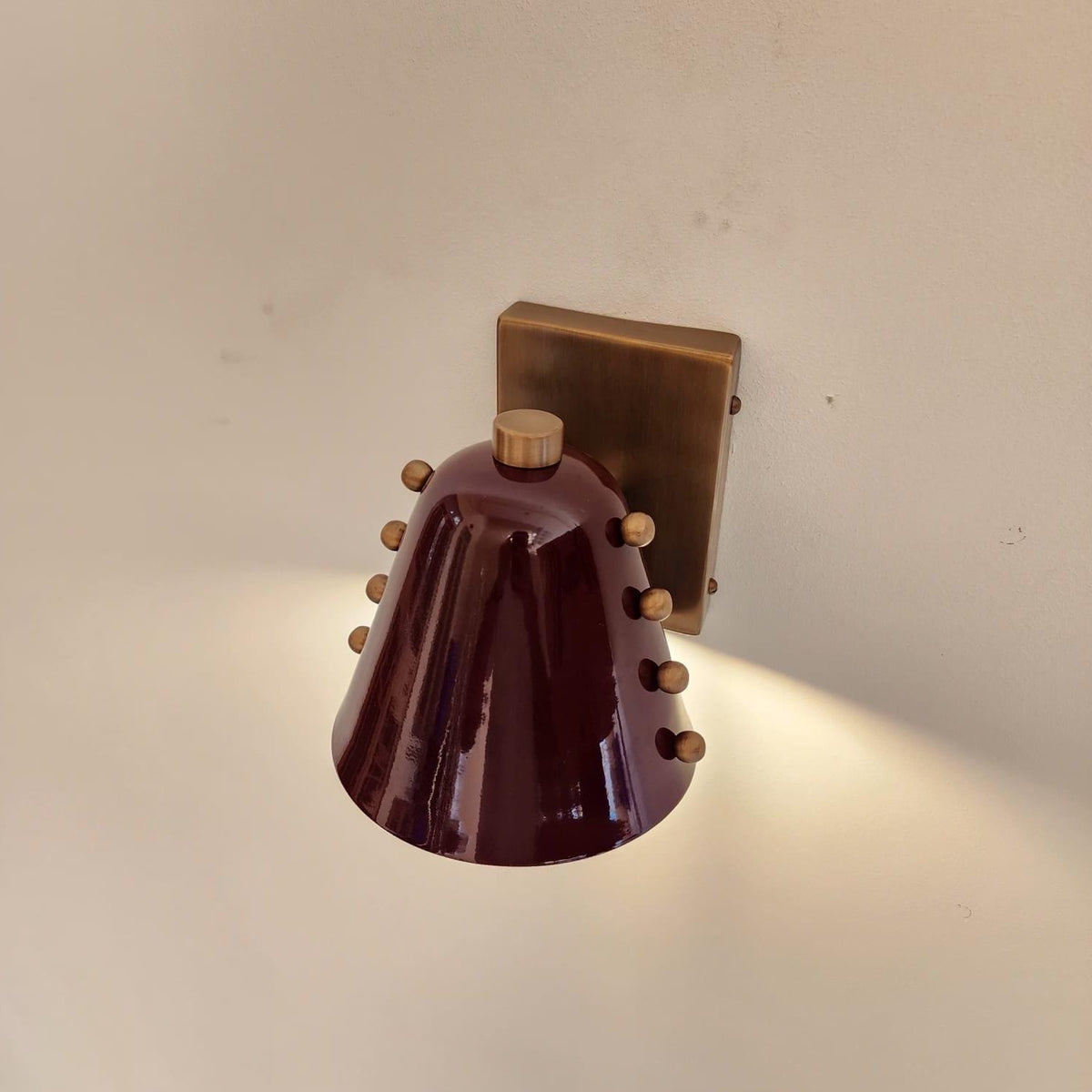 Handmade Brass Wall Light for Bedroom and Living Room - Ember Lighting