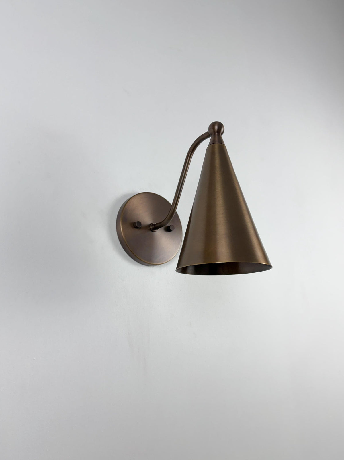 Handmade Brass Wall Sconce for Modern and Traditional Interiors - Ember Lighting
