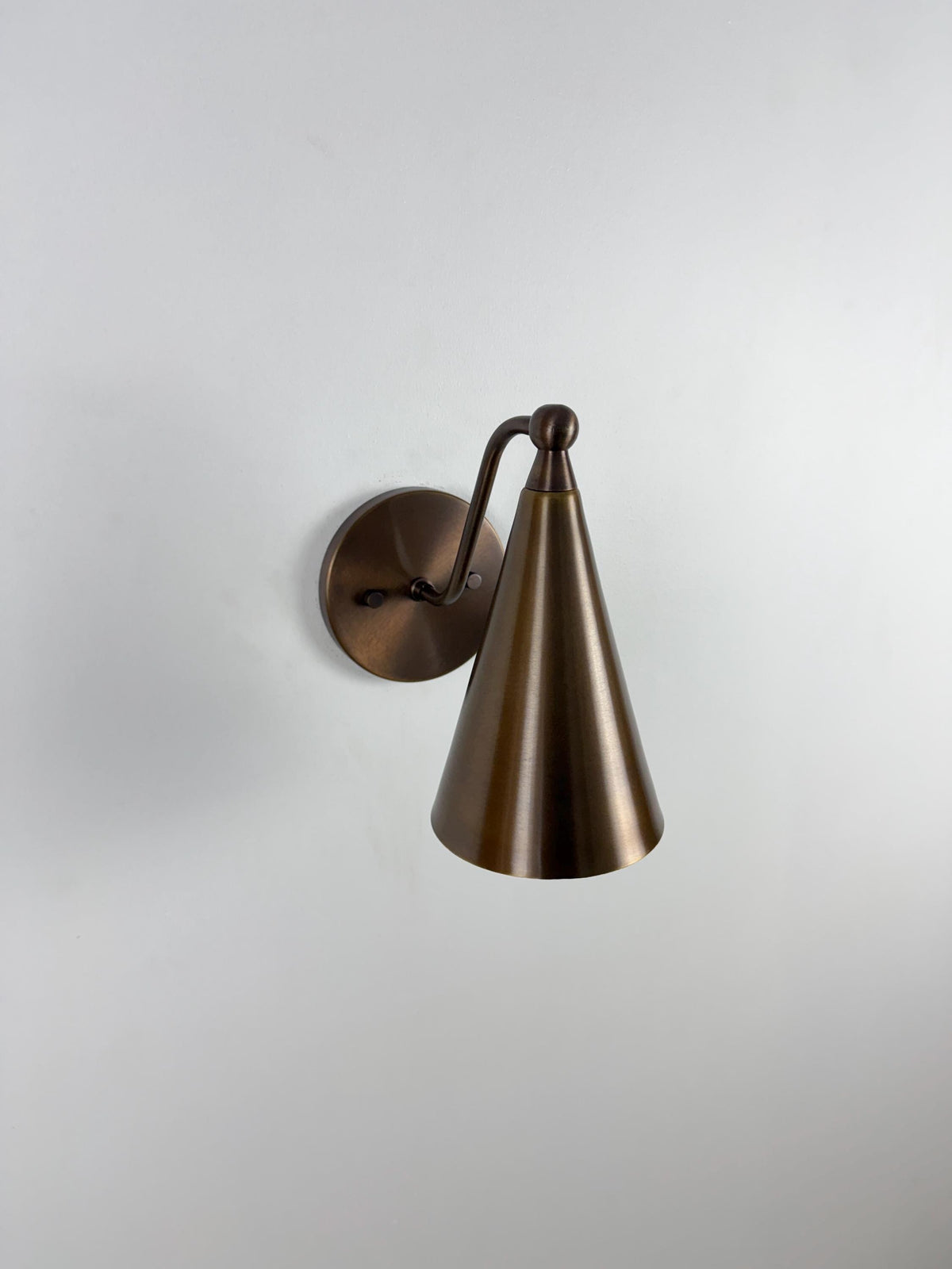 Handmade Brass Wall Sconce for Modern and Traditional Interiors - Ember Lighting