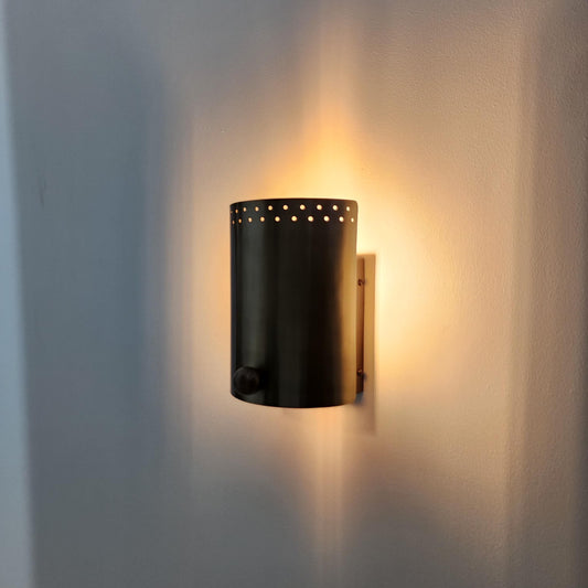 Handmade Brass Wall Sconce Minimalist Mid Century Light - Ember Lighting
