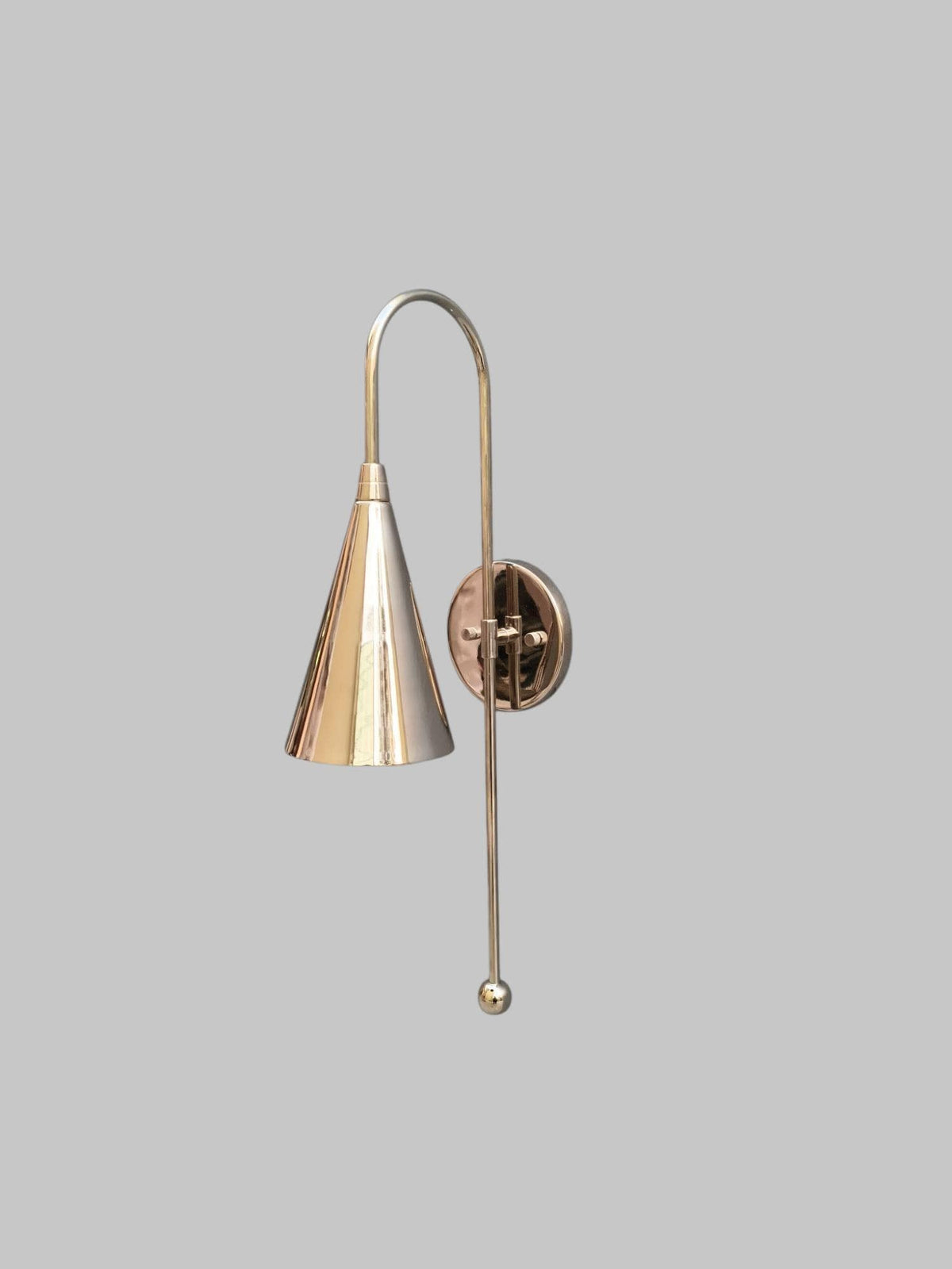 Handmade Italian Brass Wall Sconce For Bedroom | Ember Lighting