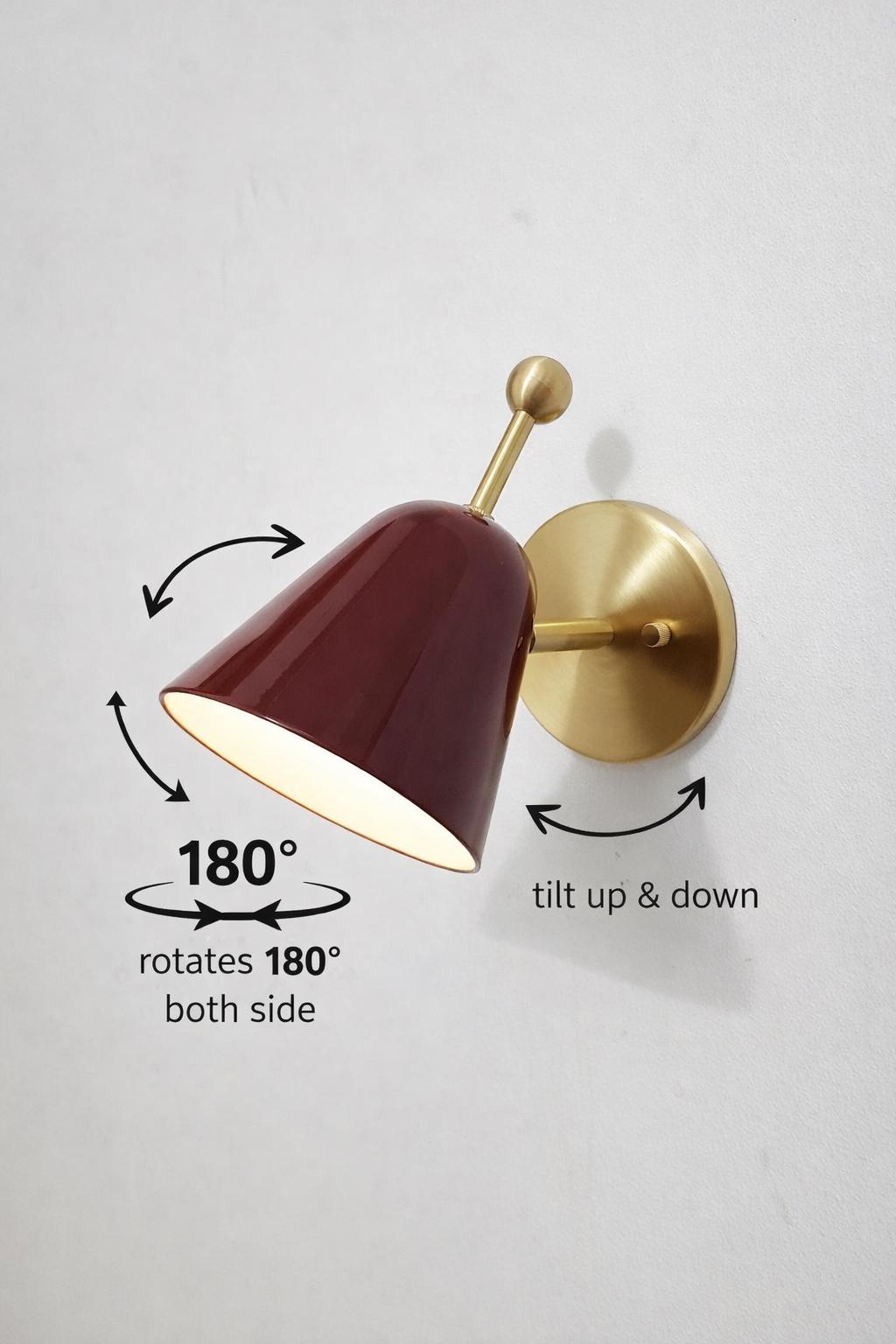 Handmade Ivory Brass Wall Sconce | Ember Lighting