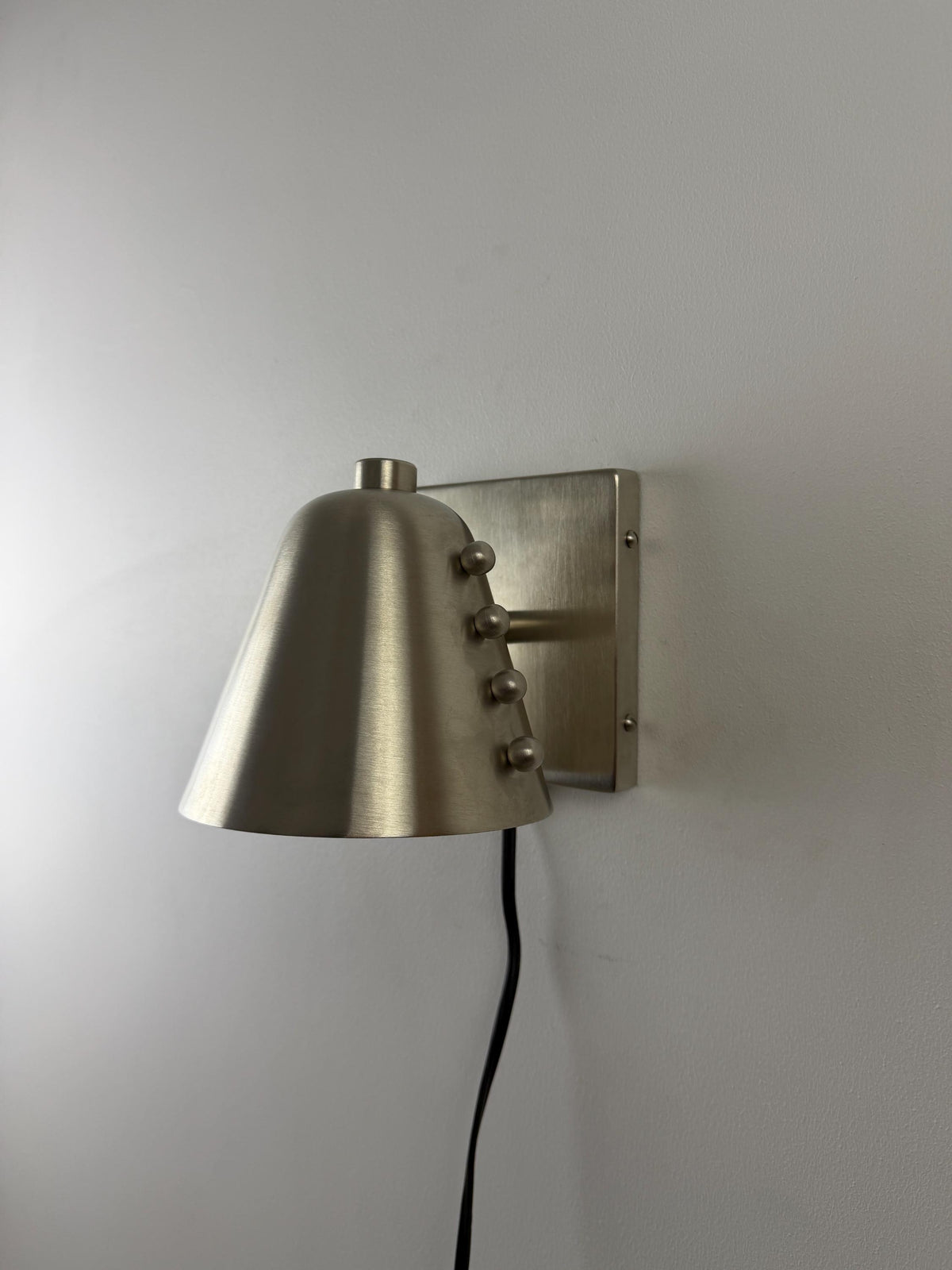 Handmade Mid Century Brass Wall Sconce - Ember Lighting