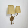 Vintage Double Arm Wall Sconce for Timeless, Elegant Lighting