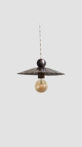 Handmade Brass Ceiling Pendant – Adjustable Drop, Sculptural Vintage Design