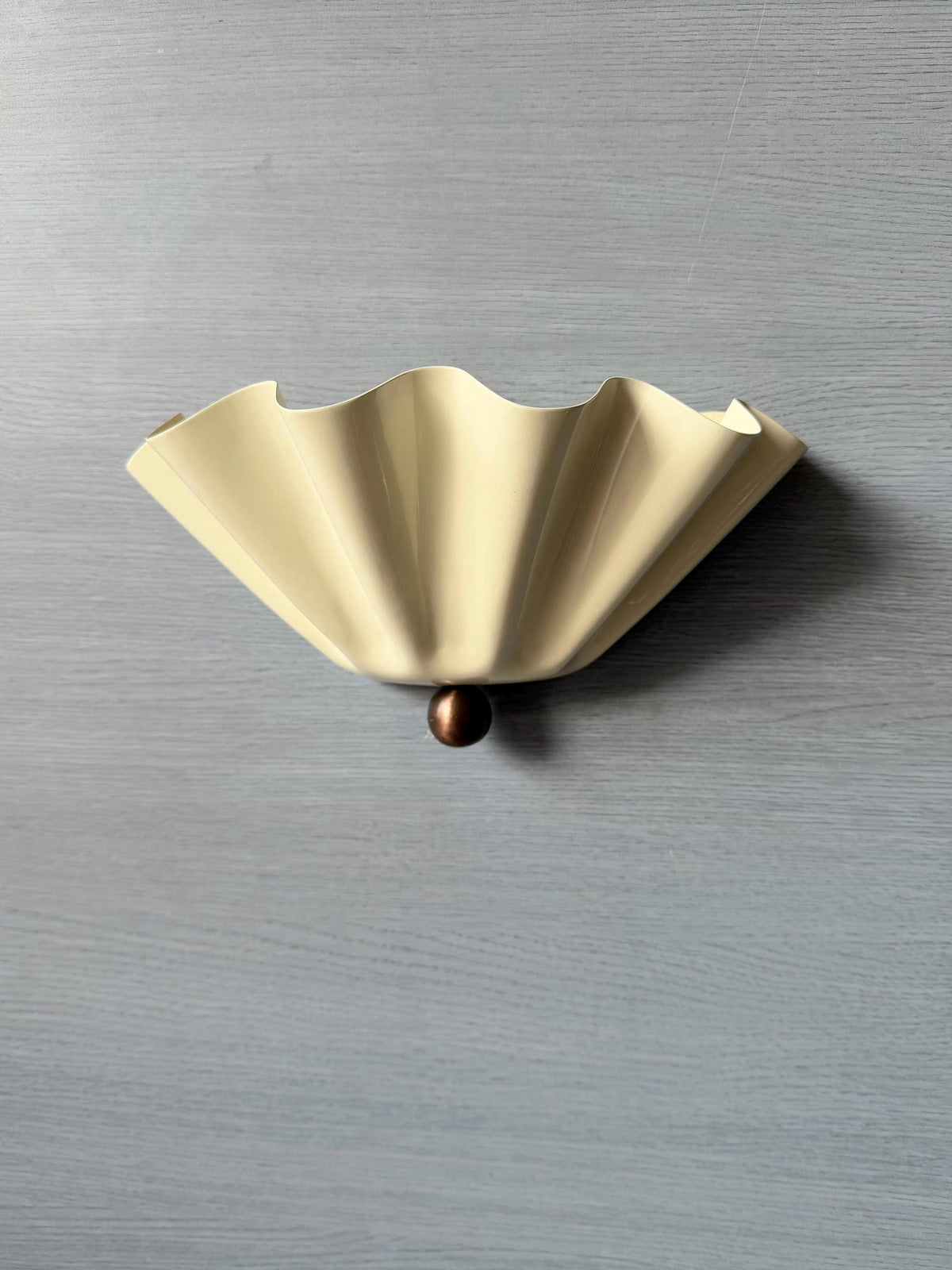 Handmade Half Flower Wall Light with Brass Finish | Ember Lighting