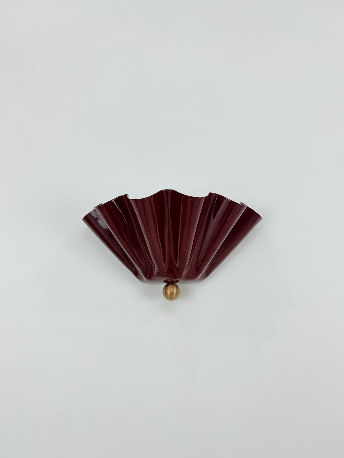 Half Flower Brass Wall Light For Hallway - Ember Lighting