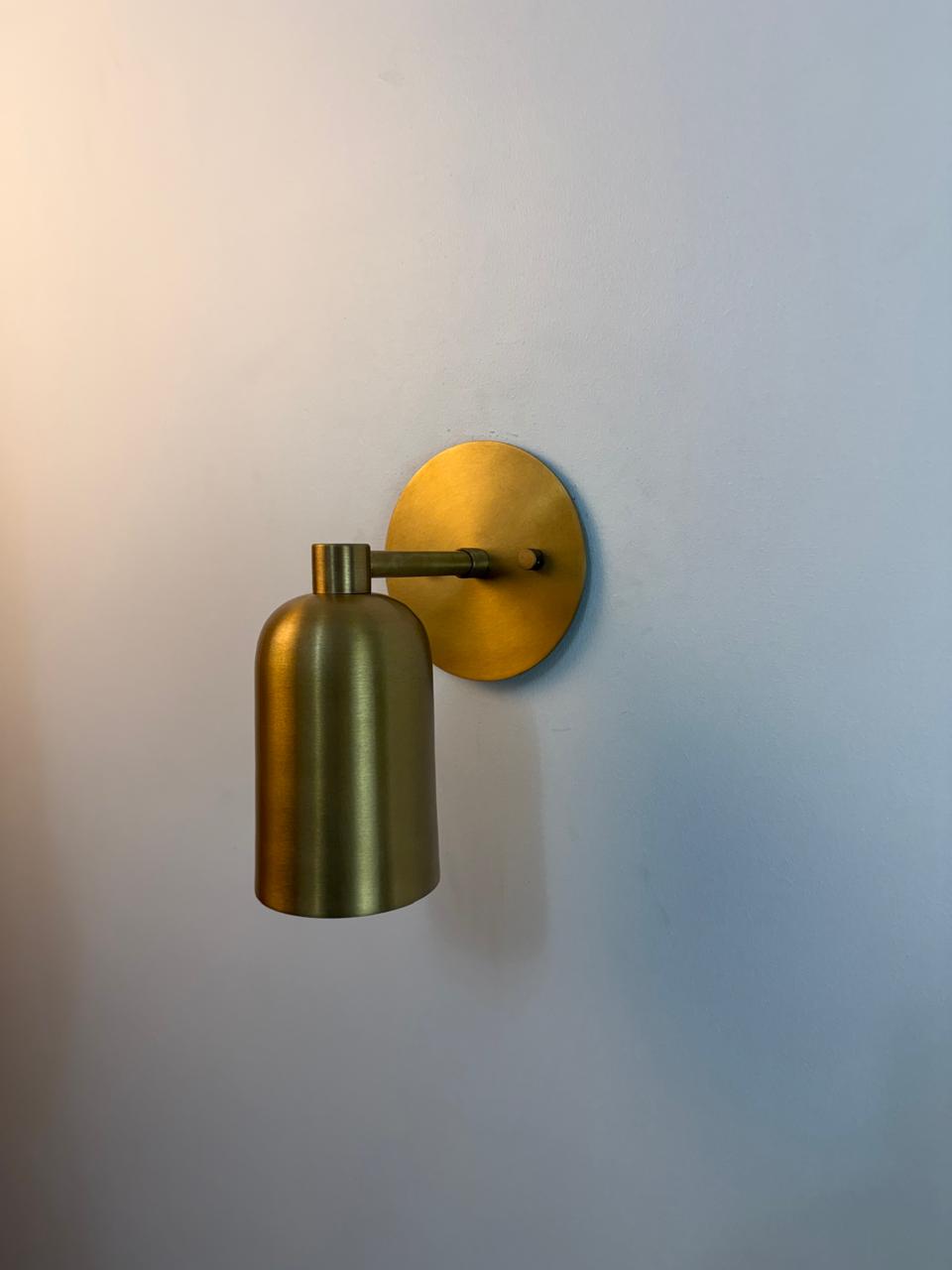Handcrafted Solid Brass Wall Sconce Luxury Brass Light Fixture