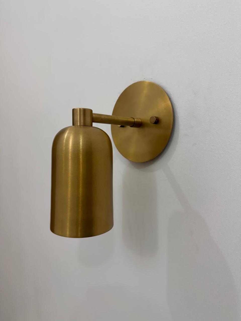 Handcrafted Solid Brass Wall Sconce Luxury Brass Light Fixture