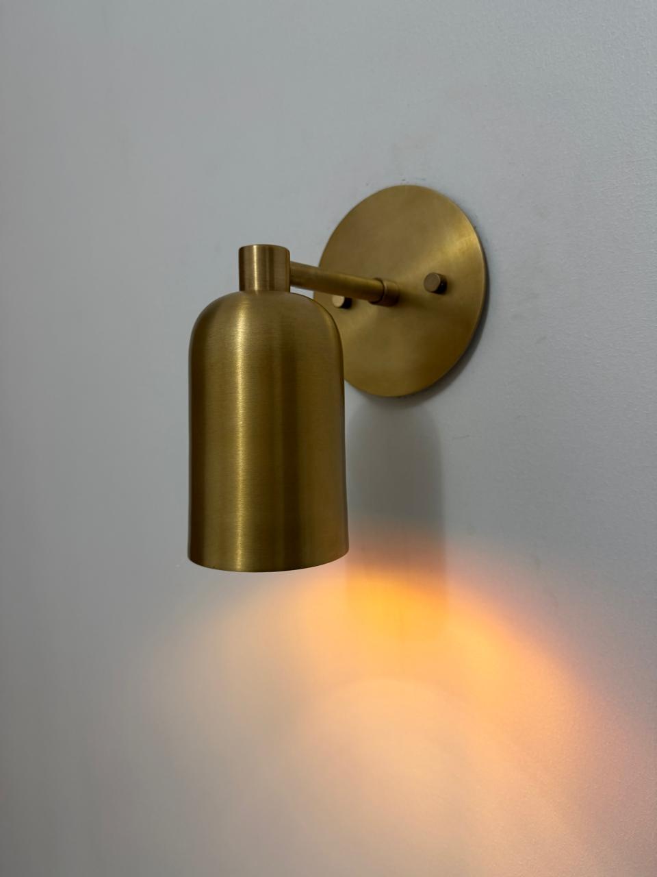 Handcrafted Solid Brass Wall Sconce Luxury Brass Light Fixture