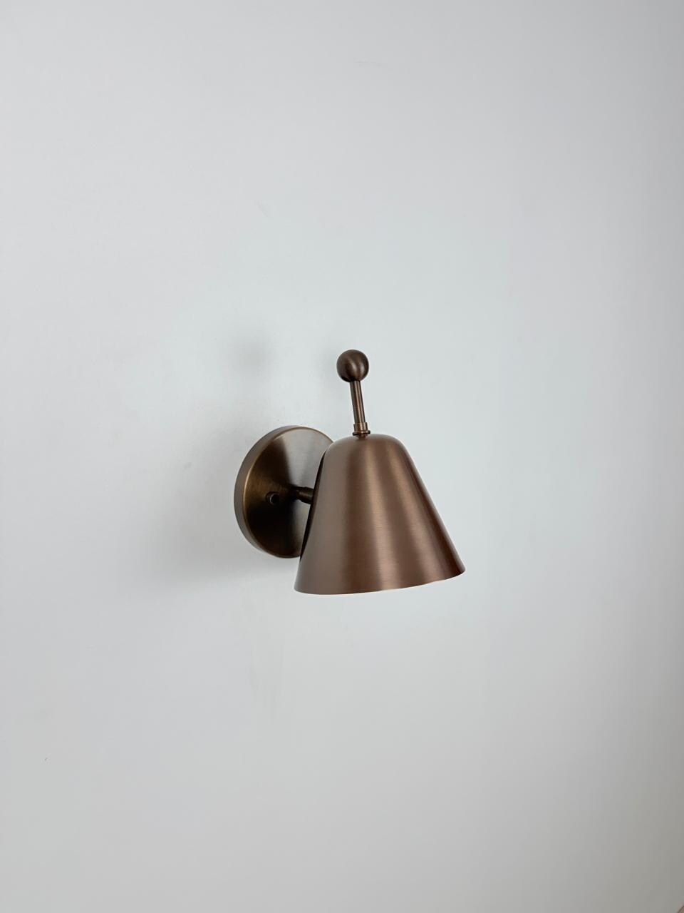 Brass Wall Lamp – Handcrafted Nordic Style Sconce