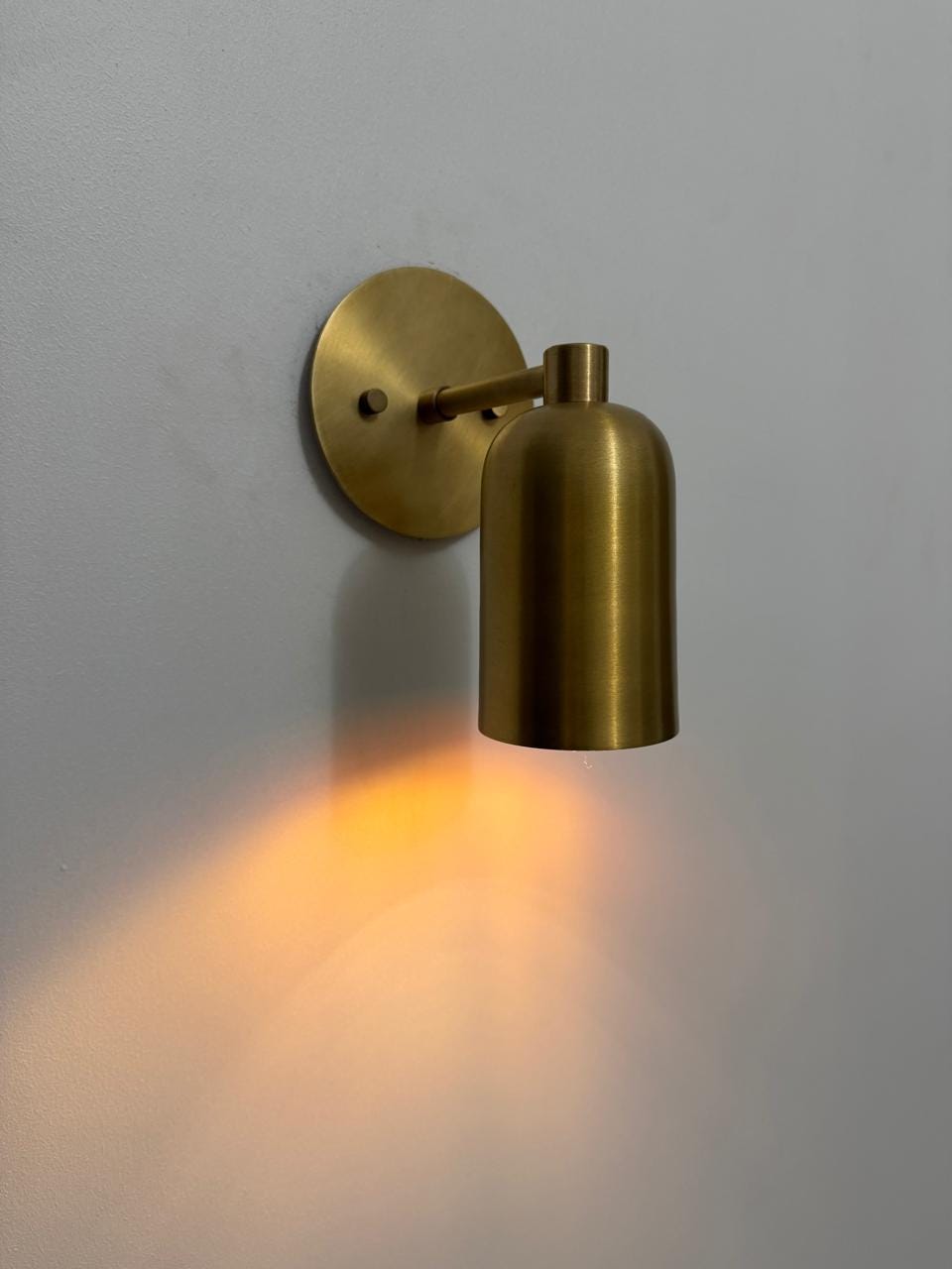Handcrafted Solid Brass Wall Sconce Luxury Brass Light Fixture