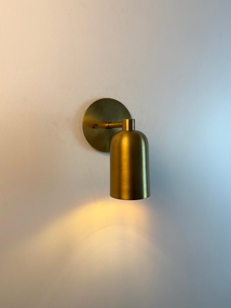 Handcrafted Solid Brass Wall Sconce Luxury Brass Light Fixture
