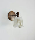 Handmade Alabaster Wall Sconce | Organic Brass Lighting | Modern Contemporary Wall Lamp