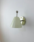 Nordic Style Brass Wall Lamp | Handcrafted Ivory Sconce | Modern Minimalist Lighting