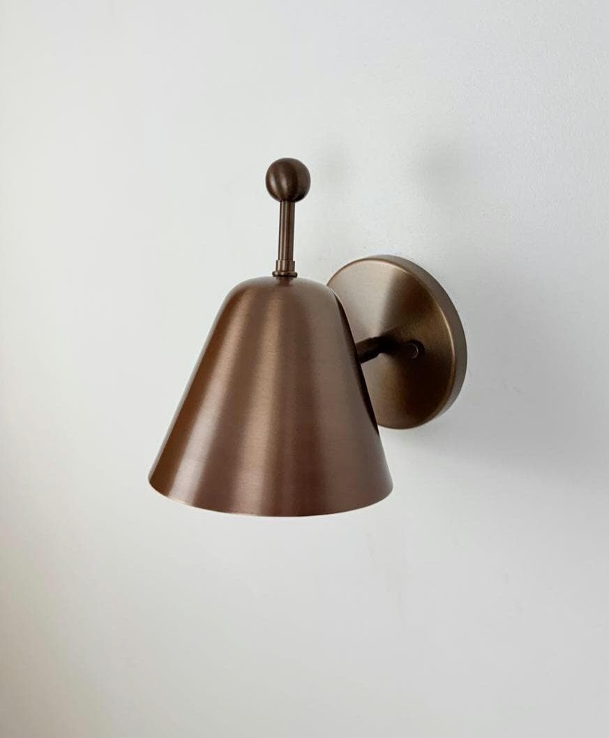 Brass Wall Lamp – Handcrafted Nordic Style Sconce