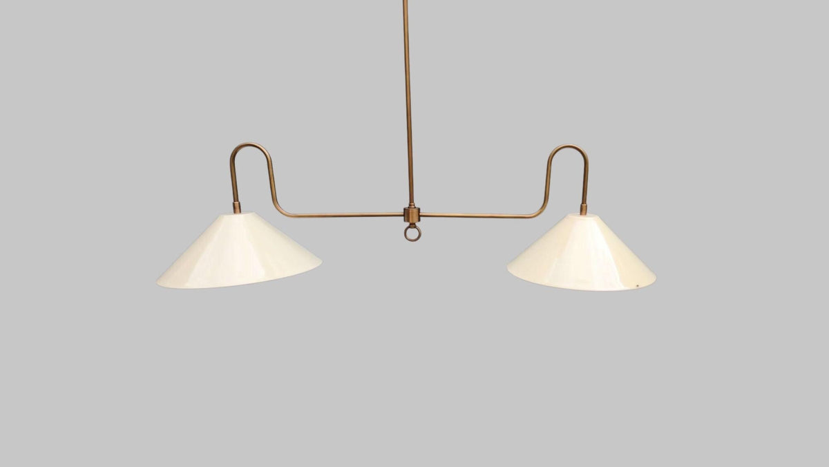 Italian Brass Sputnik Ceiling Light | Ember Lighting