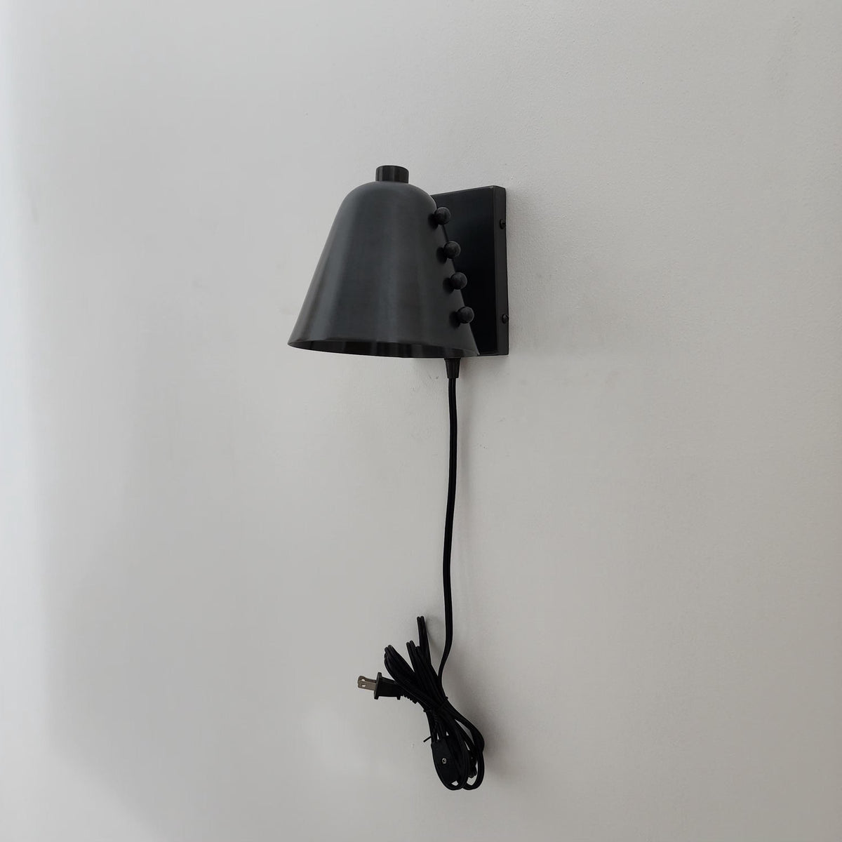 Modern Brass Cone Wall Lamp | Ember Lighting