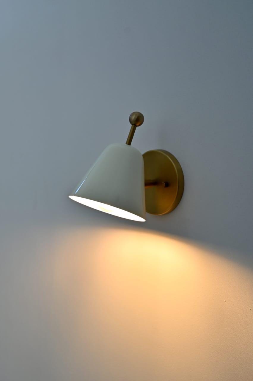 Premium Handmade Brass Wall Lamp | Ember Lighting