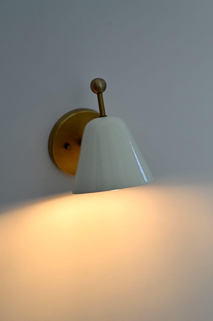 Premium Handmade Brass Wall Lamp | Ember Lighting