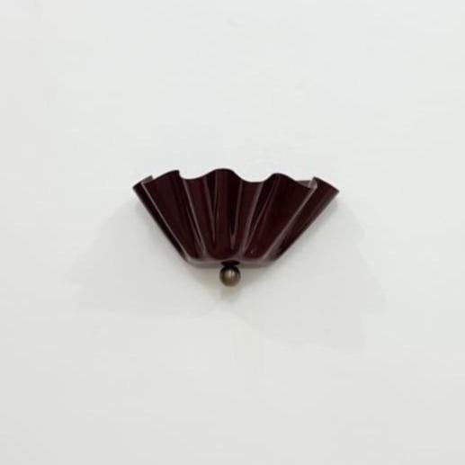 Sculptural Floral Brass Wall Sconce with Soft Lighting | Ember Lighting