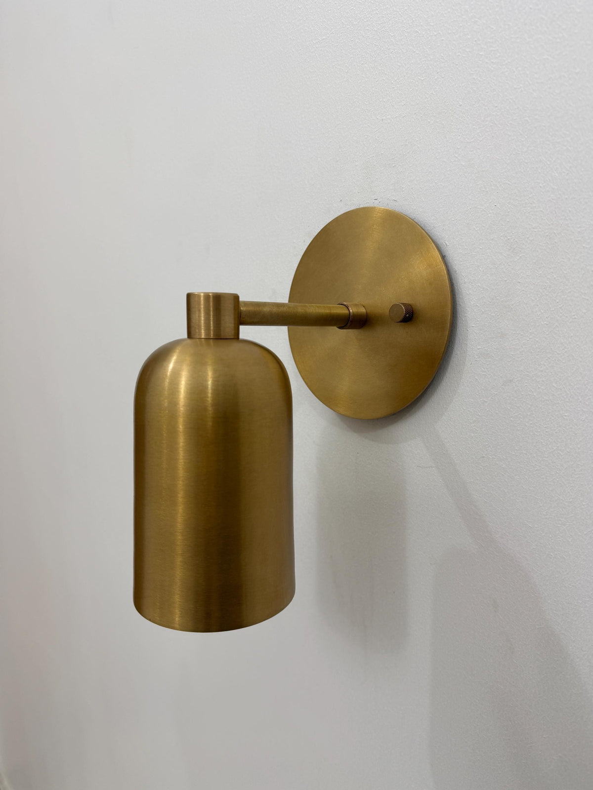 Solid Brass Mid-Century Wall Sconce - Ember Lighting